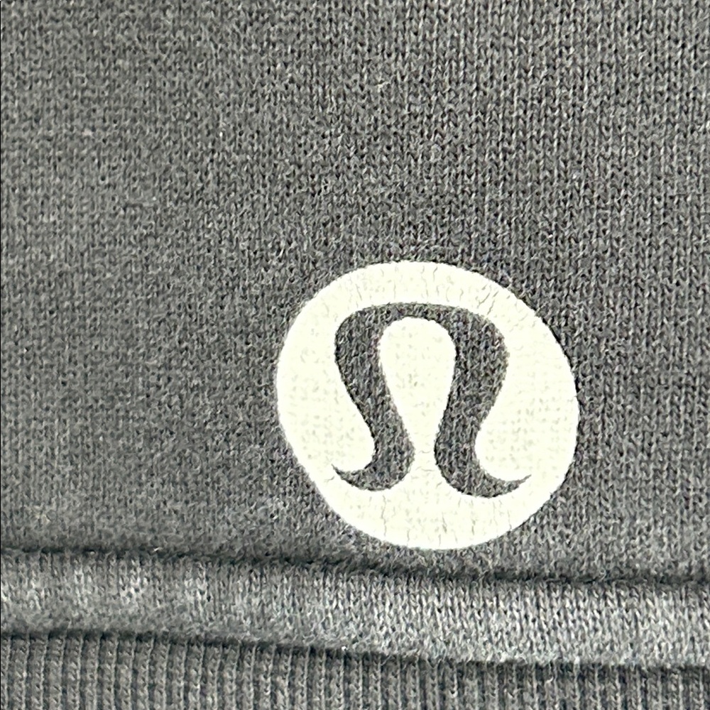 Lululemon Scuba Oversized 1/2 Zip Hoodie Black VAIL Size XS/S - Picture 5 of 8